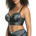 thumbnail image 4 of PARFAIT Women's Charlotte Longline Bra - Black Dot - 32K, 4 of 7