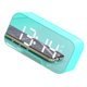 thumbnail image 3 of Reloj despertador Reloj digital LED Manos libres Compatible con Bluetooth Alarma con pantalla LED Suministros para el hogar, Azul Inevent EL001111-05B, 3 of 7