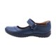 thumbnail image 5 of Zapato Escolar Coqueta para niña en piel azul Georgina con tira de contacto, 5 of 5