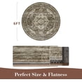 thumbnail image 2 of -Runner Rug X Rugs for Living Room- Machine Washable Rug-Soft Living Room Rug-Vintage Non Slip Carpet-Rugs for Bedrooms Dining Office, 2 of 7