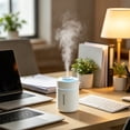 thumbnail image 4 of FastXmas Portable Mini Humidifier USB Desktop Cool Mist Humidifier With Changing Night Light Large Mist Volume Quiet & Small Humidifier For Car Home Office Bedroom, 4 of 8