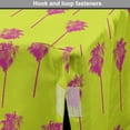 thumbnail image 4 of Retro Dog Crate Cover, Repeating Pattern of Palm Tree Silhouettes Hawaiian Exotic Plantation, Easy to Use Pet Kennel Cover Small Dogs Puppies Kittens, 7 Sizes, Yellow Green Magenta, by Ambesonne, 4 of 6