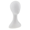 thumbnail image 1 of White Female Mannequin Manikin Head Hair Glasses Display Model Stander, 1 of 10