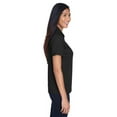 thumbnail image 3 of CORE365 78181P Women's Origin Performance Piqué Polo with Pocket-Black-2XL, 3 of 3