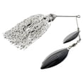 thumbnail image 2 of Lunkerhunt - Impact Ignite - Willow Leaf Spinnerbait - Sel et Poivre – Leurre de pêche - 1/2 oz, 2 of 5
