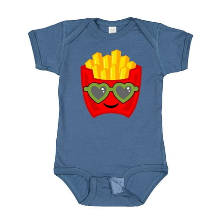 

Inktastic French Fries Funny Fry Lover Gift Baby Boy or Baby Girl Bodysuit
