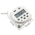 thumbnail image 2 of ziyahi 12V/24V/110V/220V Timer Switch Digital LCD Programmable Timer  Relay Switch, 2 of 5