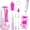 Purple, variant on DEA Electric Bottle Brush Cleaner, Portable Baby Bottle Washer, Travel Bottle Cleaner Brush Set with Silicone Bottle & Nipple & Straw Brush(Purple)