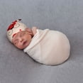 thumbnail image 4 of Wukai Red Ladybug Newborn Knotted Baby Beanie Hat for Boy Girl Baby Cute Cap Infant Beanies,0-6 months, 4 of 6