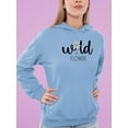 thumbnail image 2 of Wild Flower Single Daisy Hoodie Women -Image by Shutterstock, Female Medium, 2 of 4
