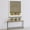 Cocoa & Almond, variant on 30 x 72 in. Cordless Veranda Vinyl Roll-Up Blind, Desert & Almond