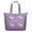 Unicorn, variant on Funny Dog Illustration Travel Tote, Cartoon Puppy Weekender Bag, Lightweight and Duffel for Dog and Animal Lovers
