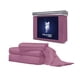 thumbnail image 2 of Juego de Sábanas Matrimonial Polo One Solid Veloutte Premium purpura, 2 of 4
