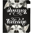 thumbnail image 5 of Funny Husky Dog Mailbox Cover Cute Animal Puppy Mailbox Covers Magnetic Large Oversized 21"X25.5" Mailbox Wraps Post Letter Box Cover Garden Decorations, 5 of 6