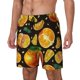 thumbnail image 1 of Balery Tangerine Bañador para hombre, shorts de playa de secado rápido con entrepierna y forro de compresión-Medium, 1 of 6