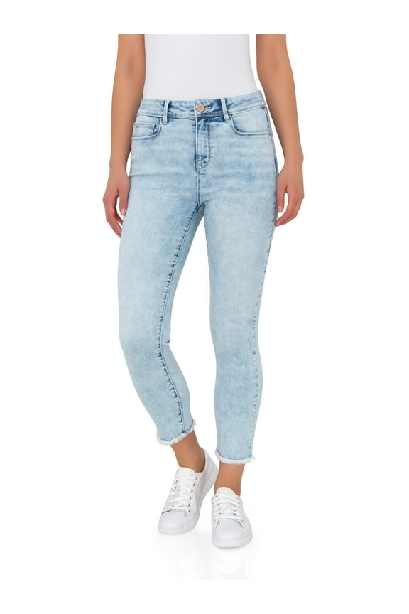 Women's High Rise Cropped Skinny Jeans