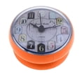 thumbnail image 3 of Abbracc Bathroom Clock Waterproof Kitchen Mini Bath Wall Clock Time Display Portable Orange3 Orange5, 3 of 9