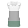thumbnail image 4 of Giftesty Tank Tops for Women Sexy Fashionable Casual Printed Camisole Metal Round Neck Top Blouse, 4 of 5