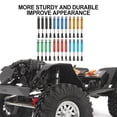 thumbnail image 2 of serony RCGOFOLLOW Smooth Front Rear Shock Absorber For 1/10 SCX10 Crawler Green, 2 of 6