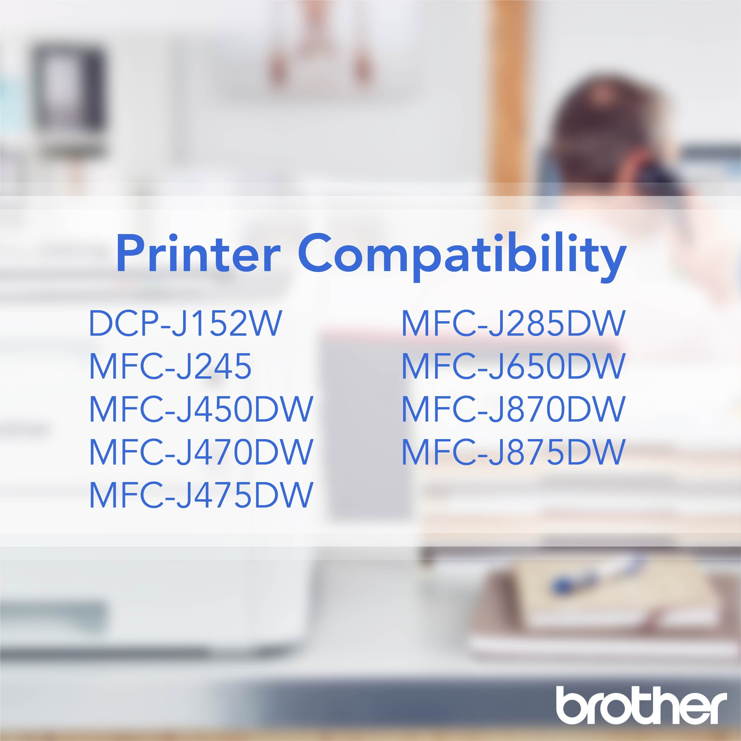 Brother Printer Ink Cartridge Compatibility Chart