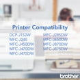 thumbnail image 4 of Brother Genuine LC1013PKS Standard-yield Color Printer Ink Cartridges, 4 of 7