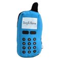 thumbnail image 1 of Teléfono celular de felpa, mordedor para perros y gatos, juguete interactivo para masticar con sonido para dentición (azul), 1 of 5