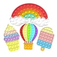 thumbnail image 1 of Set Pop Sensory Rainbow de Fidget Toy Mouom, paquete de 4 unidades, 1 of 7