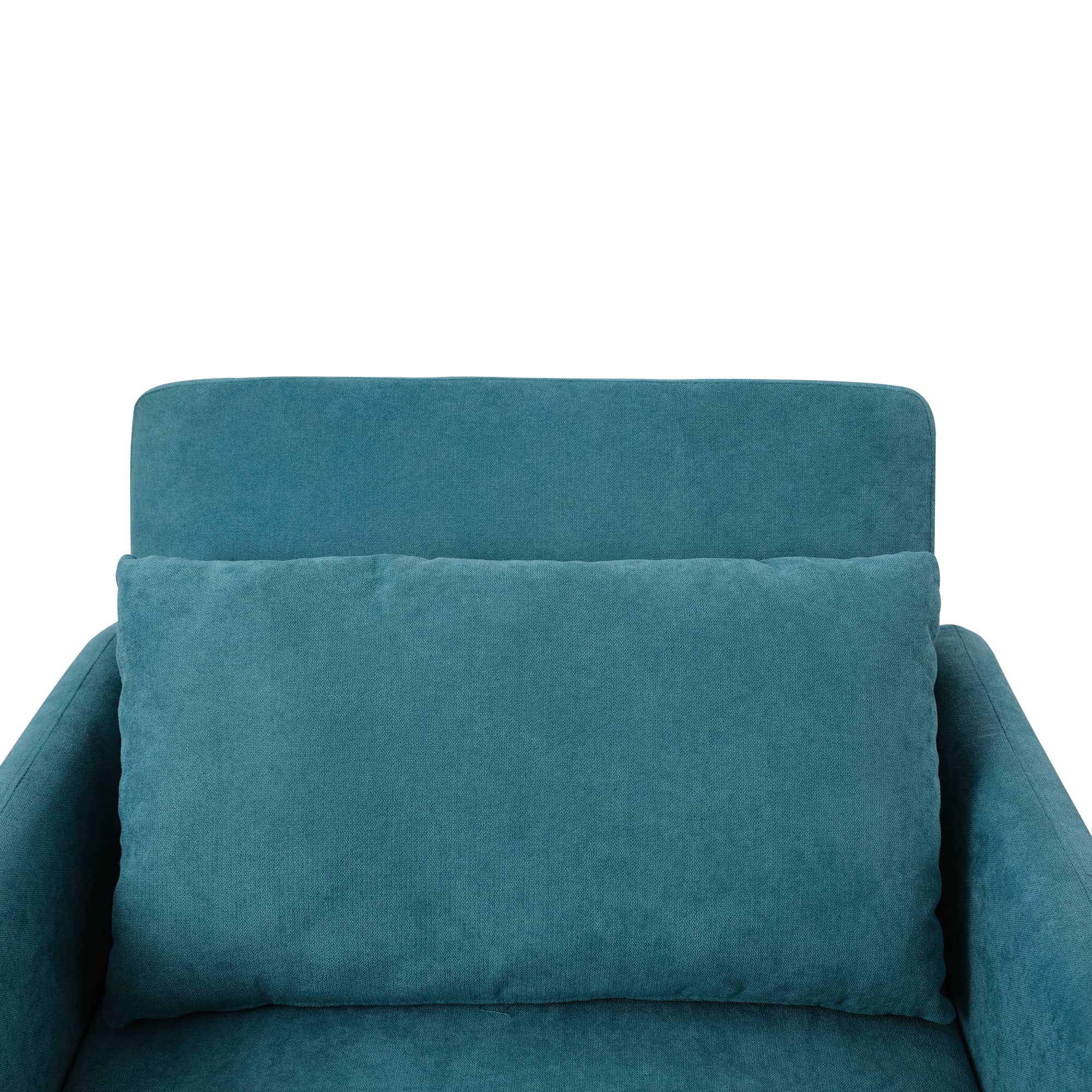 Convertible Sofa Bed, Sleeper Sofa Chair 3 in 1 Pull Out Couch Beds for Living Room Apartment Office, Green