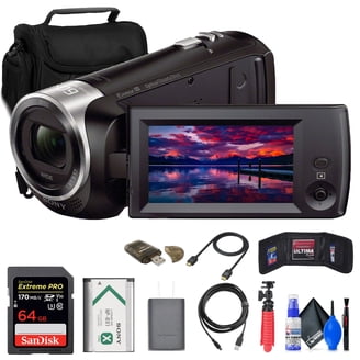 Sony Handycam HDR-CX240, 1080p Camcorder, 27x Optical Zoom, 2.51