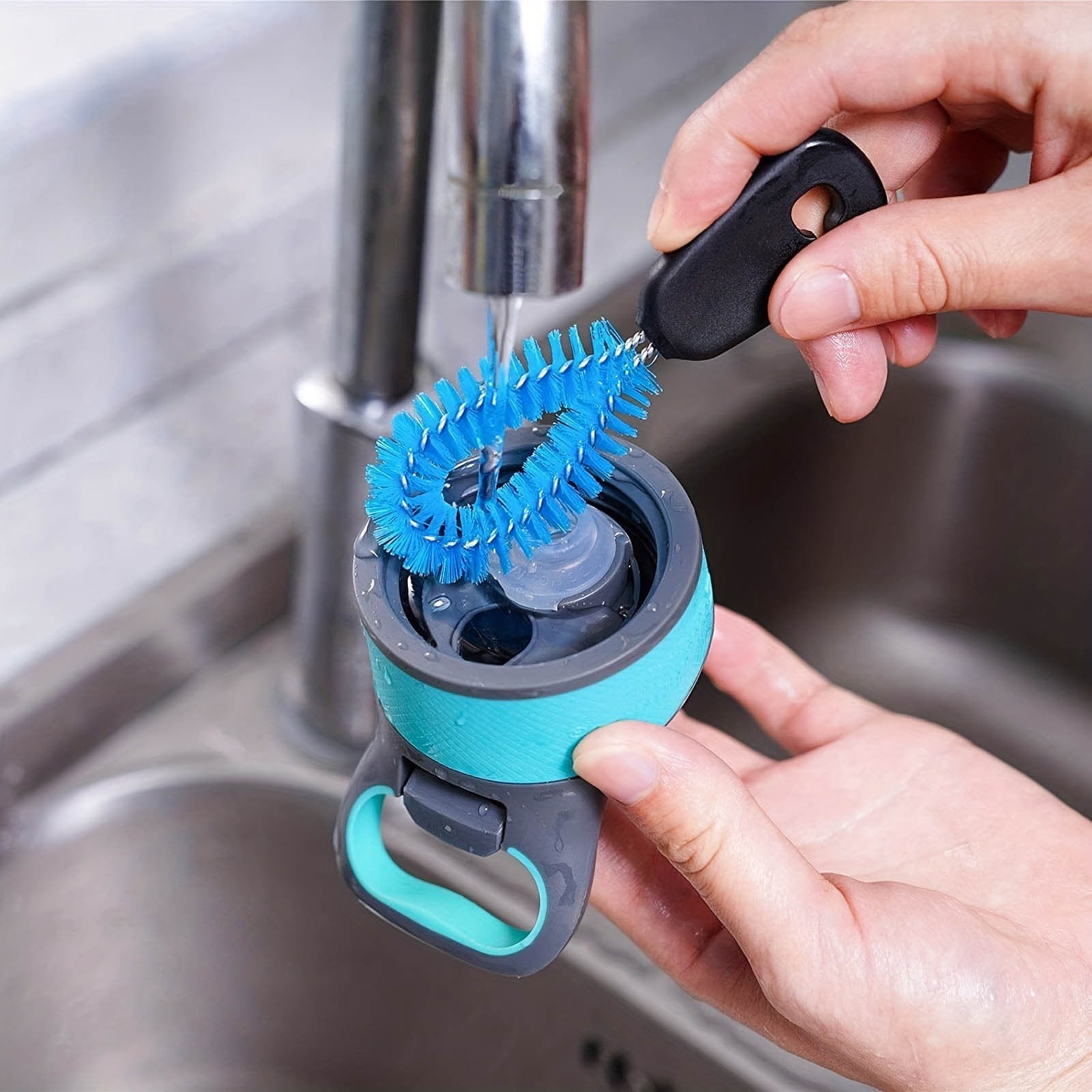 3 Set of Cup And Bottle Cleaning Brush Cup And Bottle Cleaning Brush Set