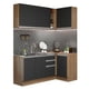 thumbnail image 2 of Cocina Integral Completa Modular Madesa Glamy 269cm MN 04, 2 of 5