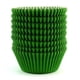 thumbnail image 1 of Eoonfirst Tazas para hornear de tamaño estándar, moldes para magdalenas para fiesta del día de Navidad, 200 piezas (verde), 1 of 1