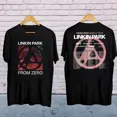 thumbnail image 2 of T-Shirt Officiel 2025 Mode Linkin-Park From Zero World Tour Unisexe Harajuku Col Rond Manches Courtes Pop Musique Cadeau pour Fan 3 L, 2 of 6