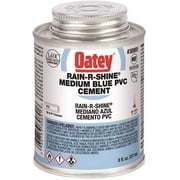 Oatey 30891 8 Oz Pvc Rain-R-Shine Blue Cement