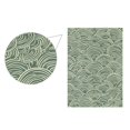 thumbnail image 5 of Yayeee Garden Flag 28" x 40" Double Sided Outdoor Yard Lawn Holiday Decorations, Retro Green Abstract, 5 of 6