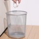 thumbnail image 5 of Cubo de basura redondo de malla metálica Kdkad, ideal para baño, dormitorio, oficina, cocina, espacios pequeños., 5 of 6
