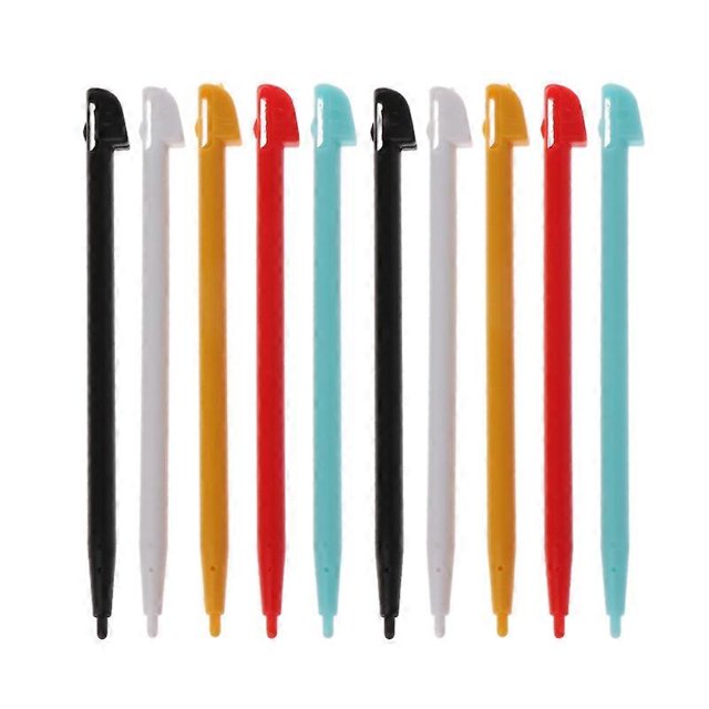 10 lápices táctiles elegantes de colores para consola Wii U WIIU GamePad