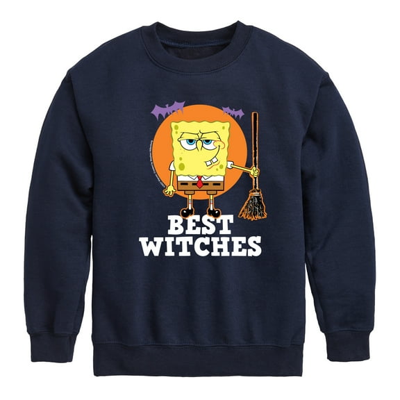 SpongeBob SquarePants - Best Witches - Toddler And Youth Crewneck Fleece Sweatshirt