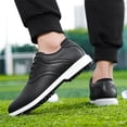 thumbnail image 4 of LASUDRAA Classic Mens Golf Footwear with Non-Slip Traction Outsole Comfortable Waterproof Golf Shoes, 4 of 7