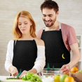 thumbnail image 3 of Green Bigfoot and Campfire Pattern Apron-Garden Aprons for Women with Pockets-Cotton Linen Waterproof Kitchen Cooking Gardening Aprons Adjustable for Kitchen,Cooking,BBQ and Salon 33x27 Inch, 3 of 7