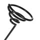 thumbnail image 4 of 3pcs Iron Air Plant Stand Container Tillandsia Holder Tabletop Plant Pot Display Rack Vase with Wooden Base, 4 of 4