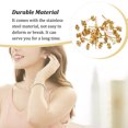 thumbnail image 3 of kurtrusly Earring Stud Base Multi Handmade Personality Ear Pins Setting Lady Decorations Daily Jewelry Making Tool Wedding Beach Gold 4mm 1Set, 3 of 6