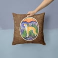 thumbnail image 2 of Carolines Treasures SS8225PW1414 Italian Greyhound Fabric Decorative Pillow, 14Hx14W, multicolor, 2 of 4