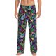 thumbnail image 1 of Balery Watercolor Floral Paisley Pantalones de pijama para hombre, pijama ultraligero, pantalón de descanso-Small, 1 of 6