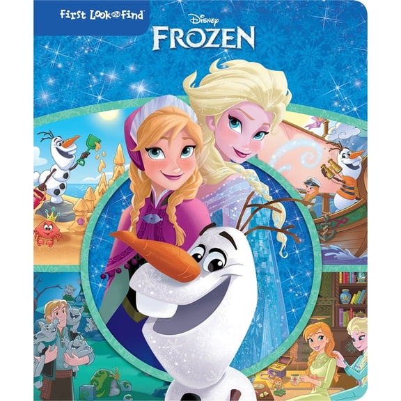 Disney Frozen: First Look and Find, (Board Book)