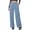 Light blue, variant on Pants For Women Corduroy Pants Wide Leg Straight High Waisted Fall Casual Pants 2025 Cropped Trousers Outfits Pants