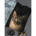 thumbnail image 3 of Portrait Of A Cat T-Shirt Women -SPIdeals Designs, Female 4X-Large, 3 of 4