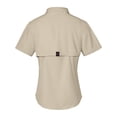 thumbnail image 3 of Women's UPF 50+ UV Protection Shirt, Short Sleeve Fishing Shirt, Breathable and Fast Dry Pale Khaki M, 3 of 7