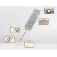 thumbnail image 5 of Microfiber Duster with Extension Pole 30 to 100'', Reusable,Extendable Duster with Stainless Steel Pole for Cleaning Ceiling Fan, High Ceiling, Furniture & Cars, 5 of 6