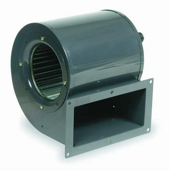 Rectangular OEM Blower, 1360/970 RPM, 1 Phase, Direct Drive, Steel 2 Speed